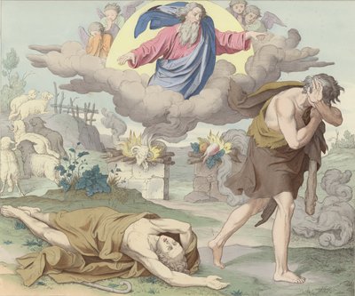 The Death of Abel by German School