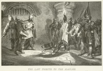 The Last Tribute to the Magyars by German School