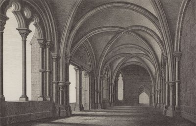 The lobby at Maulbronn Monastery, Baden-Wurttemberg, Germany by German School