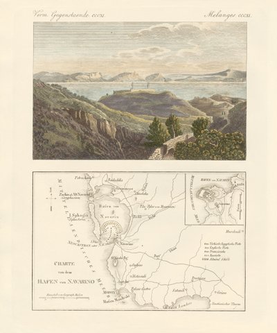 The Port and the City of Navarino by German School