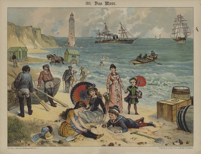 The sea by German School