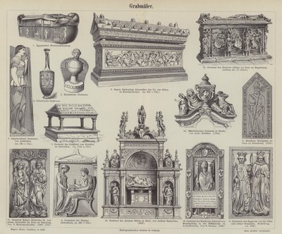 Tombs by German School