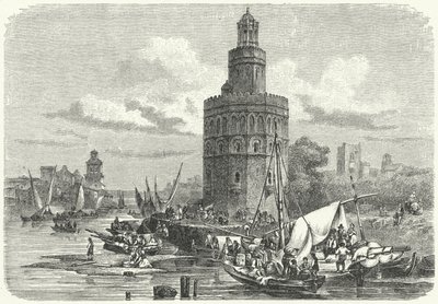 Torre del Oro, Seville, Spain by German School