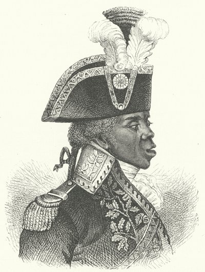Toussaint Louverture, leader of the Haitian Revolution by German School