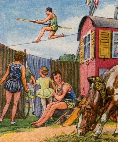 Traveling Circus by German School