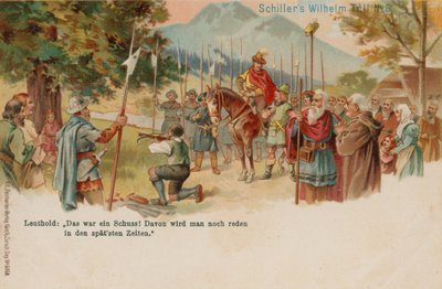 William Tell Shooting the Apple from His Son