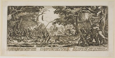 The Peasants Avenge Themselves, plate seventeen from The Large Miseries of War by Gerrit Lucasz van Schagen