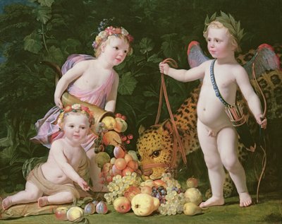 An Allegory of Peace and Plenty by Gerrit van Honthorst