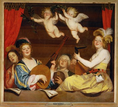 The Concert by Gerrit van Honthorst