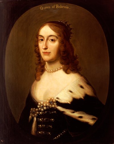 Portrait of Elizabeth, Queen of Bohemia by Gerrit van Honthorst
