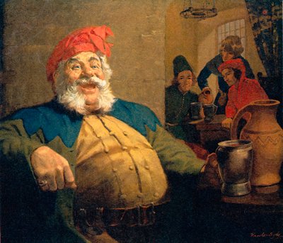 Sir John Falstaff by Gerritt Vandersyde