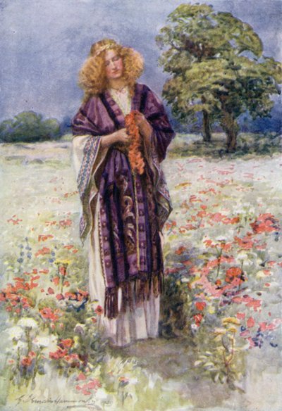 The Fair Serena by Gertrude E. Demain (after) Hammond