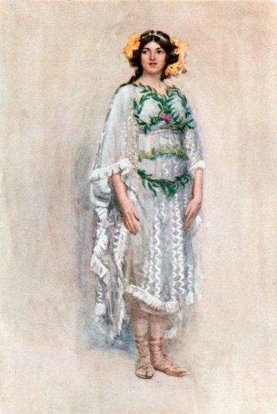 The Prettiest Low-Born Lass that ever Ran on the Greensward by Gertrude E. Demain (after) Hammond