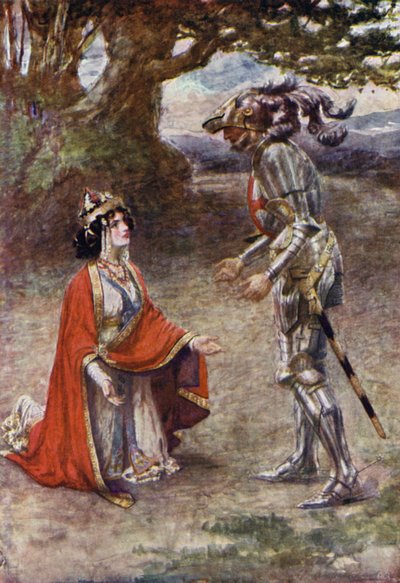 The Red Cross Knight was completely overcome by Gertrude E. Demain (after) Hammond