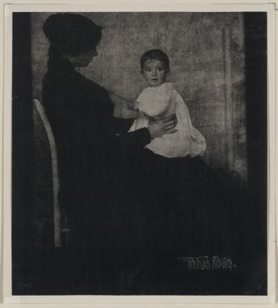 Portrait of Mrs Ward with Baby by Gertrude Käsebier