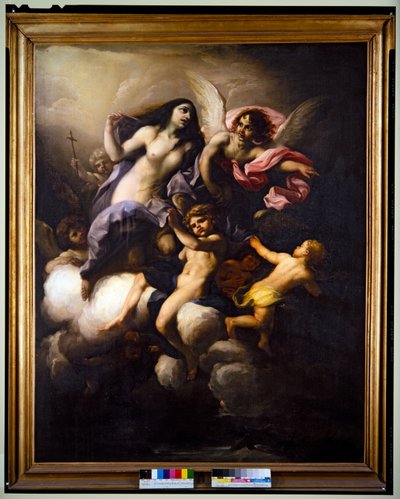 Two Evangelists (Modellos for S.Carlo al Corso) by Giacinto Brandi