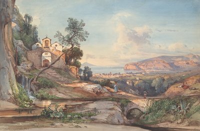 View of Sorrento, the Bay of Naples Beyond by Giacinto Gigante