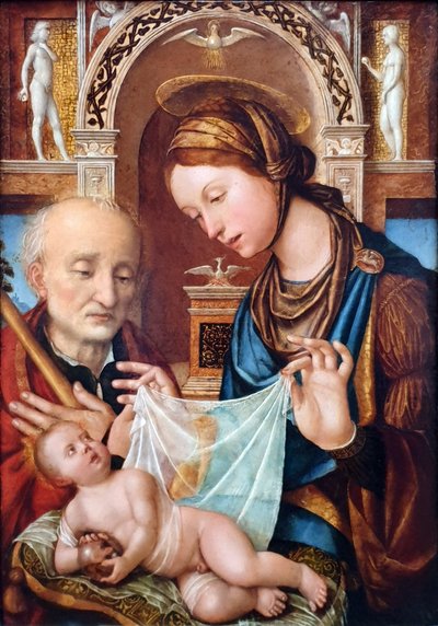 The Holy Family by Gian Francesco de Maineri