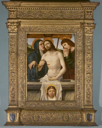 The Lamentation over the Dead Christ by Gian Francesco de attr.to Maineri