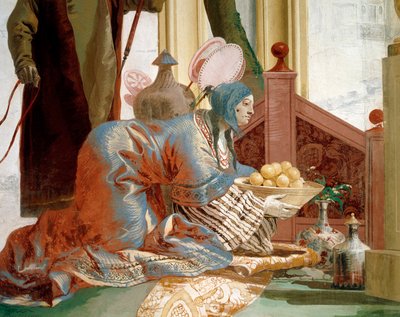 Offering of Fruits to Moon Goddess by Giandomenico (1727 1804) Tiepolo