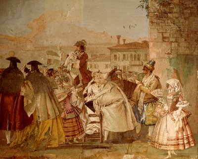 The Charlatan by Giandomenico (1727 1804) Tiepolo