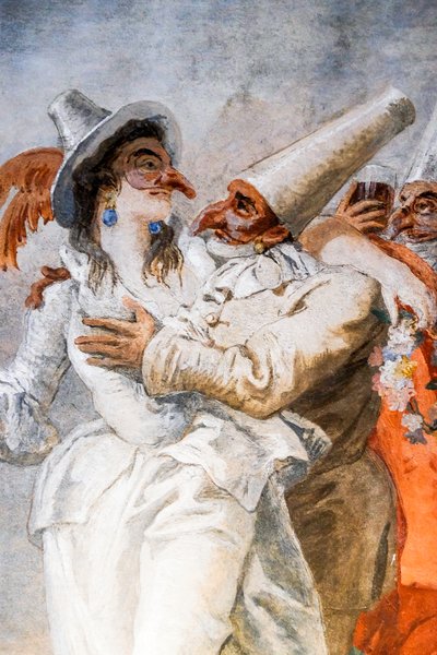 The Lovers Punch by Giandomenico (1727-1804) Tiepolo