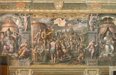 The Apparition of the Cross to the Emperor Constantine by Gianfrancesco Penni