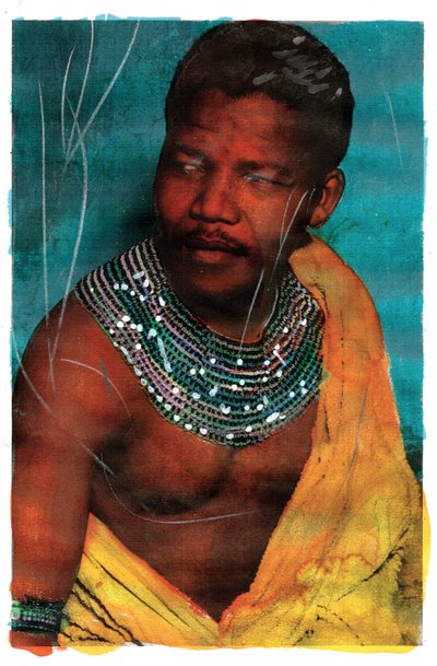 Portrait of Nelson Mandela, 2011 by Gianluca Costantini