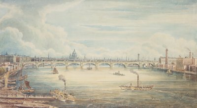 From Hungerford Pier, 1837 by Gideon Yates