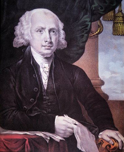 James Madison published by Nathaniel Currier by Gilbert (after) Stuart