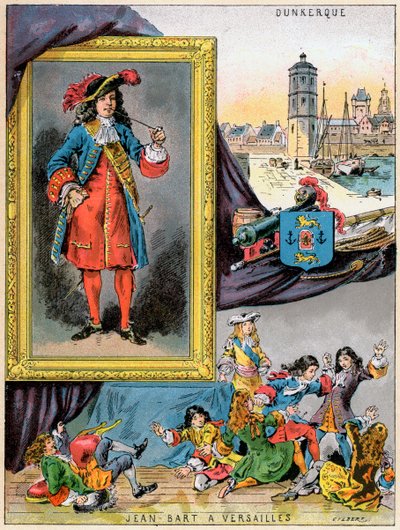 Jean Bart, French naval commander and privateer, 1898 by Gilbert