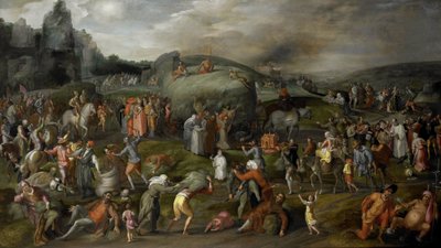 Allegory of Abuses by the Authorities of Church and State by Gillis Mostaert (I)