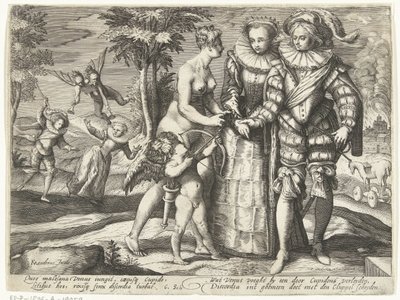 Venus, Amor, and Discord by Gillis van Breen (attributed to)