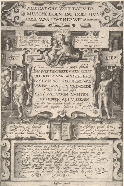 The Commandment to Love One Another by Gillis van Breen