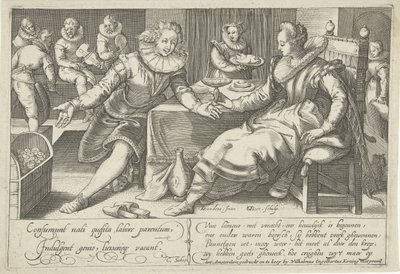 Wastefulness in Marriage by Gillis van Breen