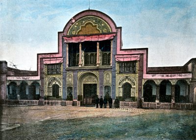Gate of the Palace of the Shah, Tehran, c. 1890 by Gillot