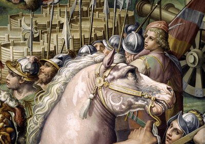 Capture of Pisa (detail) by Giorgio (and workshop) Vasari