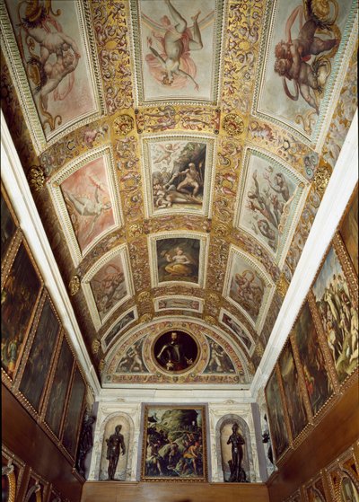 Story of Prometheus (ceiling of the Studiolo de Francesco I de Medici) by Giorgio (and workshop) Vasari
