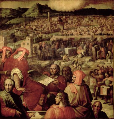 The Expansion of Florence from the ceiling of the Salone dei Cinquecento by Giorgio (and workshop) Vasari