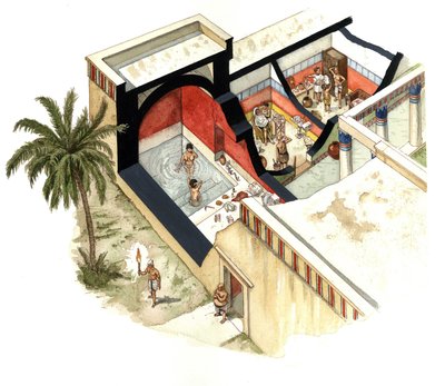 Egyptian Antiquity: Egyptian Baths and Baths in the Hellenistic Period (4th-1st Century BC) by Giorgio Albertini