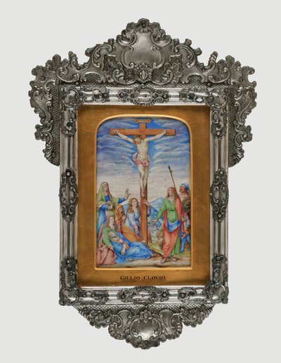 Crucifixion by Giorgio Giulio Clovio