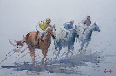 Dynamic Horse Race by Giorgio Gosti