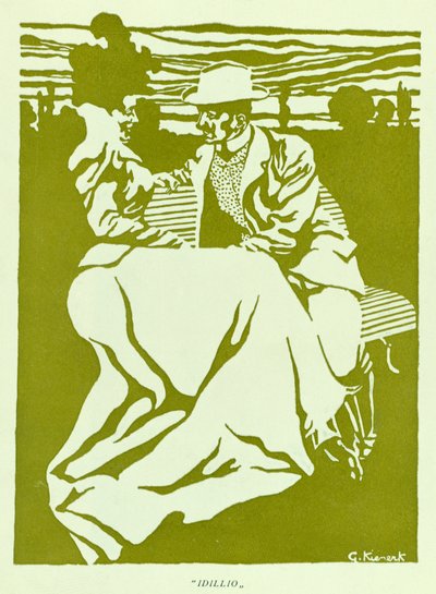 Idyll, Published in Novissima by Giorgio Kienerk