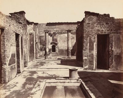 House of the Tragic Poet, Pompeii by Giorgio Sommer