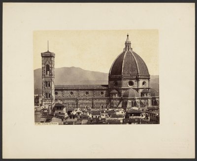 Florence, The Dome by Giorgio Sommer