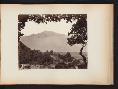 View of Capri from the mainland, Italy by Giorgio Sommer