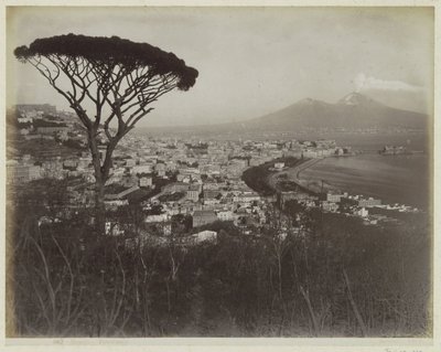 View of the City of Naples, the Bay and Vesuvius by Giorgio Sommer
