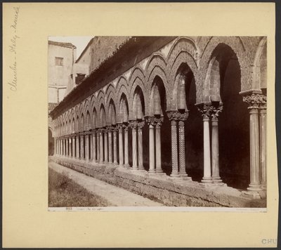 Monreale Cloister by Giorgio Sommer