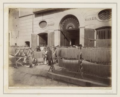 Street View in Naples with Pasta Maker Michele Manzo