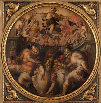 Allegories of the Quarters of Santo Spirito and Santa Croce by Giorgio Vasari